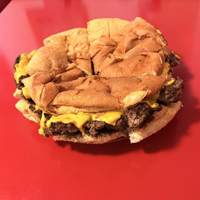 Giant Cheeseburger.